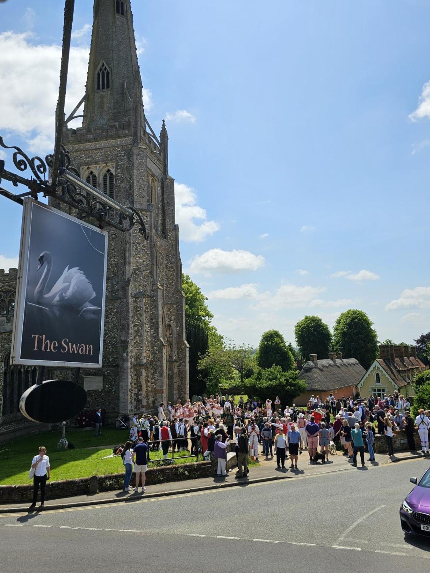 Swan Hotel By Greene King Inns Thaxted ภายนอก รูปภาพ